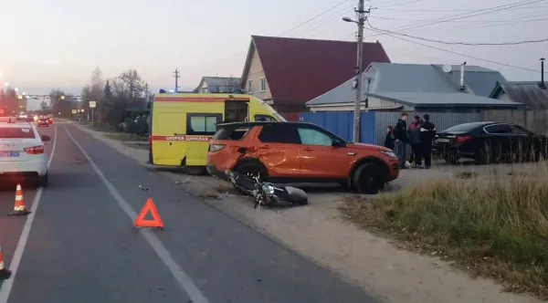 Двое подростков на питбайке попали в ДТП в Кстовском районе