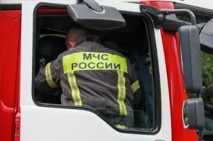 В Кузнечихе локализовали пожар на 150 кв. м